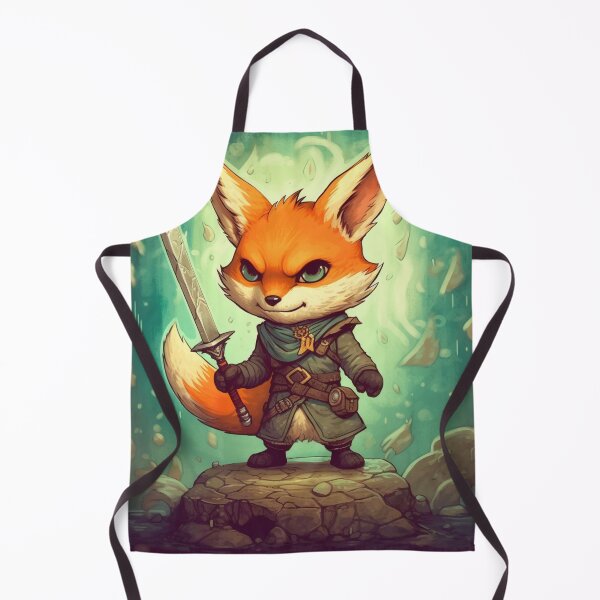 Artikelvorschau, Niedlicher wilder Kriegerfuchs entworfen und verkauft von EpicFoxArt.