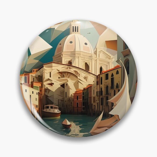 Item preview, Venice in cubism style 3 designed and sold by giggles-omg.