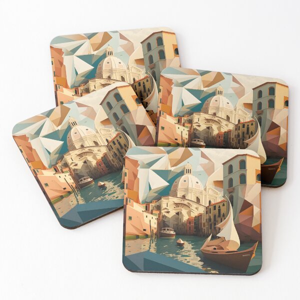 Item preview, Venice in cubism style 3 designed and sold by giggles-omg.