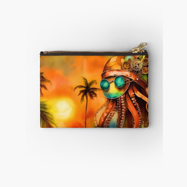 Item preview, Octopus for Kids Cute Sea Animal Storybook Style Steampunk Art for Kids - AI Generated Art 3 of 8 designed and sold by Beachy.