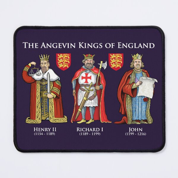 Item preview, The Angevin Kings of England designed and sold by MacKaycartoons.