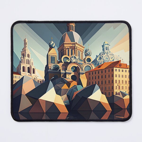 Item preview, St. Petersburg in cubism style 3 designed and sold by giggles-omg.
