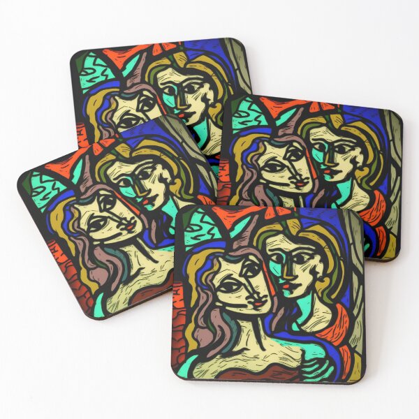 Item preview, Lovers in cubism style 2 designed and sold by giggles-omg.