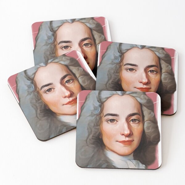 Item preview, French enlightenment writer Voltaire Illustration  designed and sold by Litstoy.