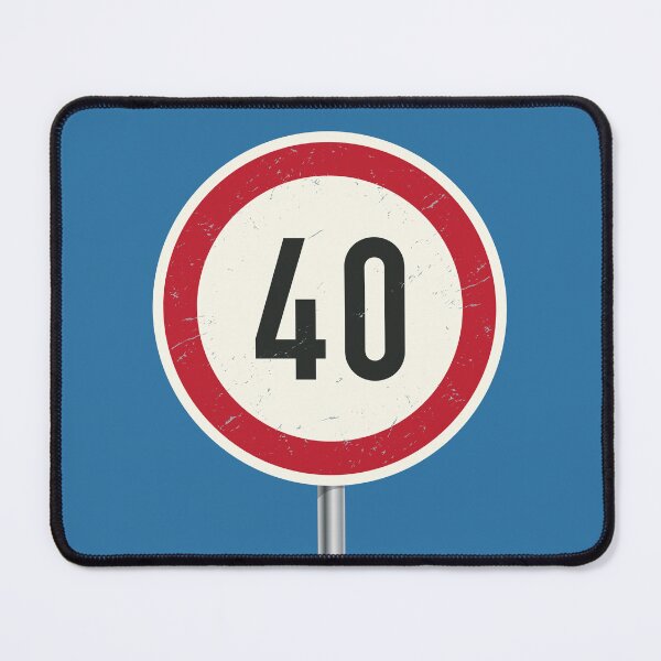 Item preview, Speed limit 40 km designed and sold by studio838.