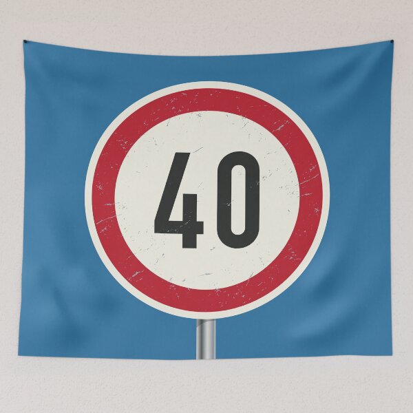 Item preview, Speed limit 40 km designed and sold by studio838.