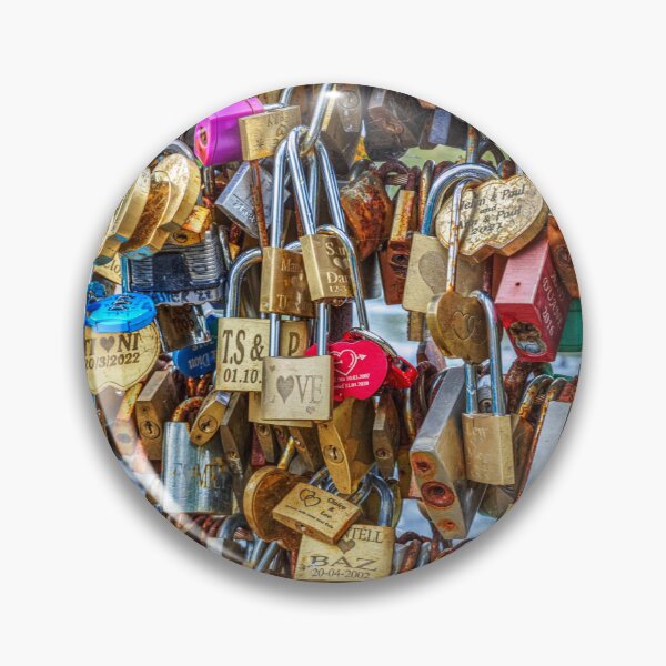 Item preview, Padlocks On lovelock Bridge, Bakewell, England designed and sold by Paul Thompson Photography.