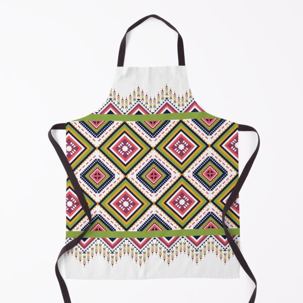 Item preview, Slavic multi-colored pattern designed and sold by Myshopthings.