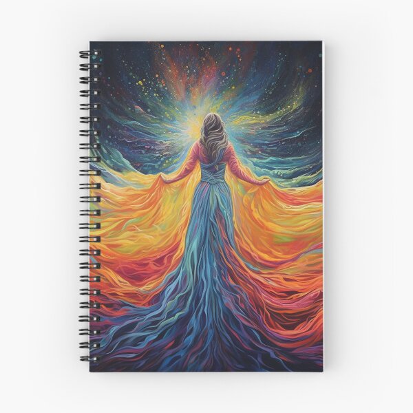 Item preview, Human Rhapsody: Vibrant Silhouette Oil Painting designed and sold by Dotty-Designs.