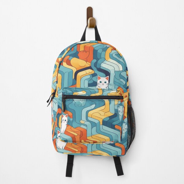 Item preview, Endless Cats in an Colourful maze designed and sold by FlameOwlDesign.