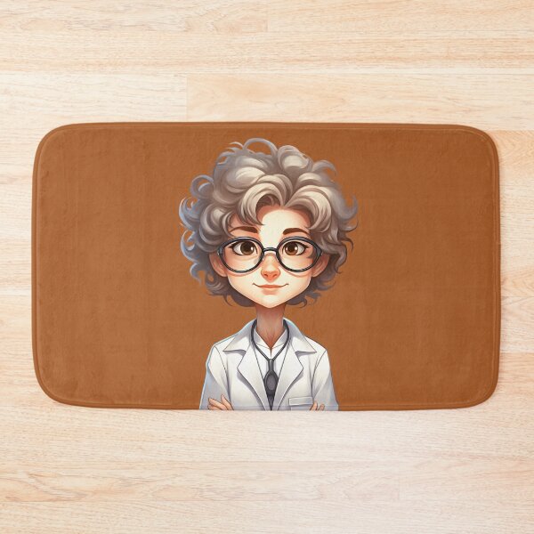Item preview, Cartoon Style Portrait - Woman Doctor/Scientist/Lab Worker designed and sold by Radibor78.