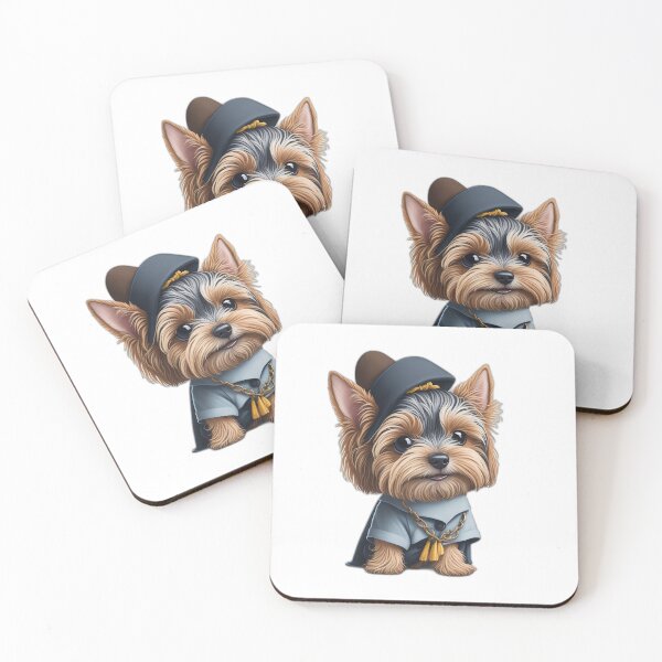 Item preview, Bailey the Yorkie designed and sold by BabyStickerAni.