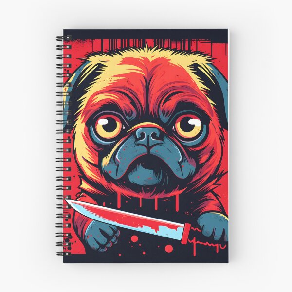 Item preview, Pug Chucky designed and sold by Trendyduck.