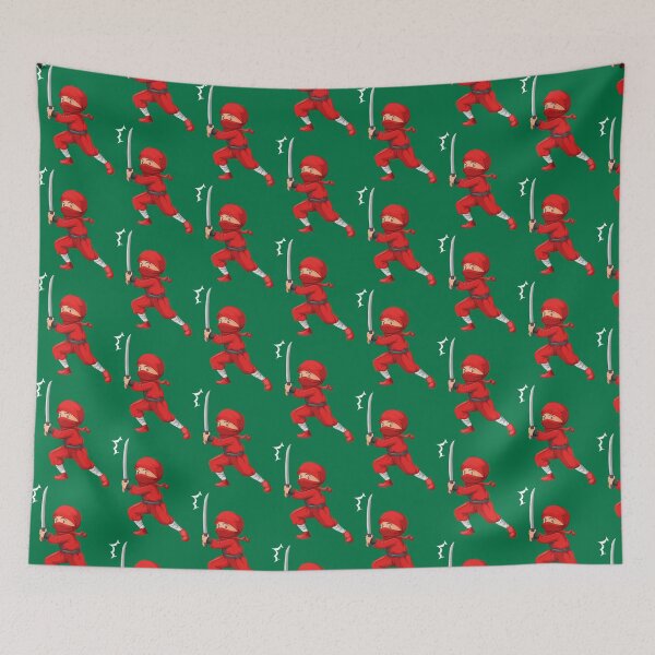 Item preview, A red ninja with a sword designed and sold by PMestore.