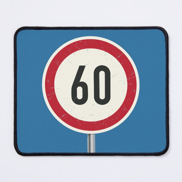 Item preview, Speed limit 60 km designed and sold by studio838.
