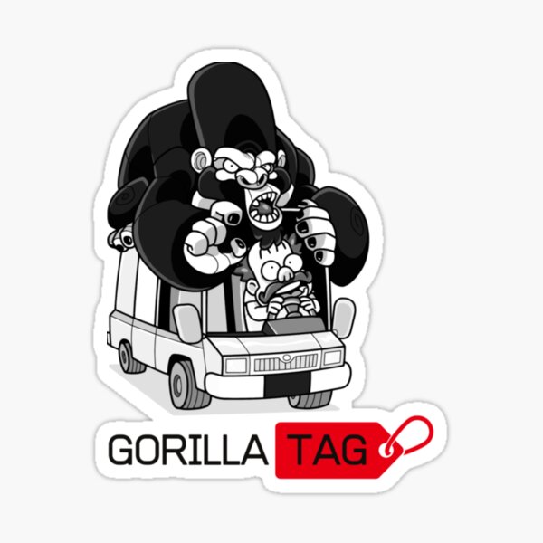 Quest 2 decal - Gorilla Tag Lava Monkey