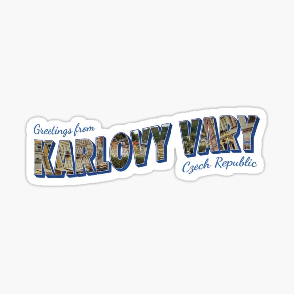 Artikel-Vorschau von Grüße aus Karlsbad in der Tschechischen Republik Retro-Souvenir im Vintage-Stil, designt und verkauft von DeveloperProp0.