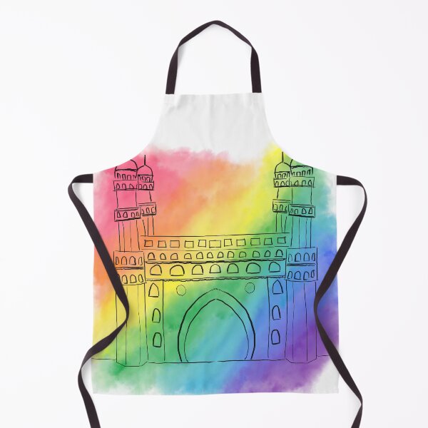 Item preview, Charminar monument in Hyderabad India rainbow designed and sold by aditikkumar.