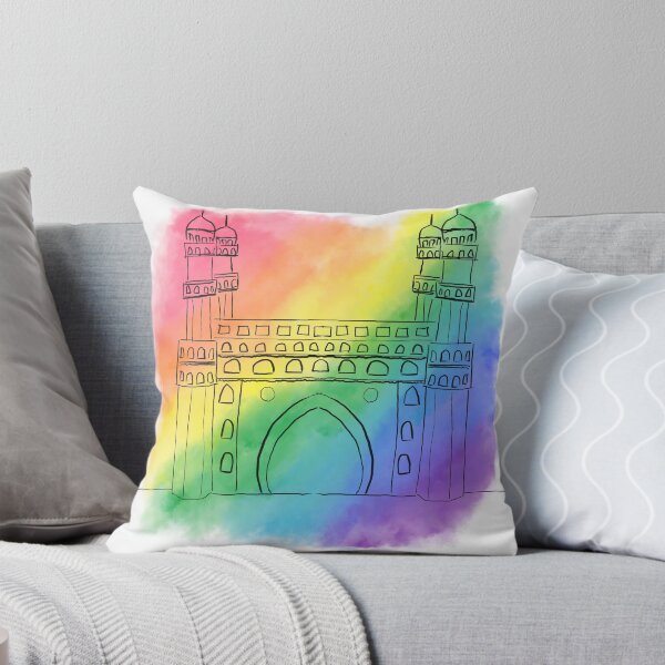 Item preview, Charminar monument in Hyderabad India rainbow designed and sold by aditikkumar.