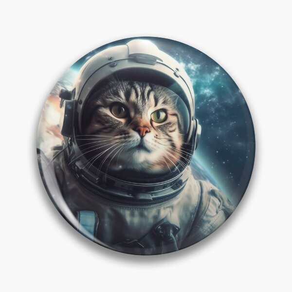 Aperçu de l'œuvre Space Cat créée et vendue par ParallelDust.