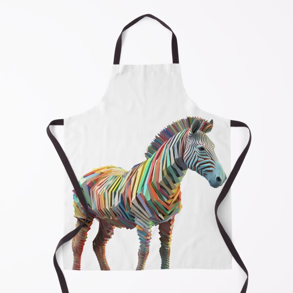 Item preview, Vibrant Rainbow Zebra designed and sold by NaloAI.
