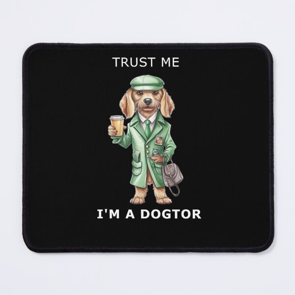 Item preview, Trust Me I Am a Dogtor Travel Coffee designed and sold by FunnyDesignsArt.