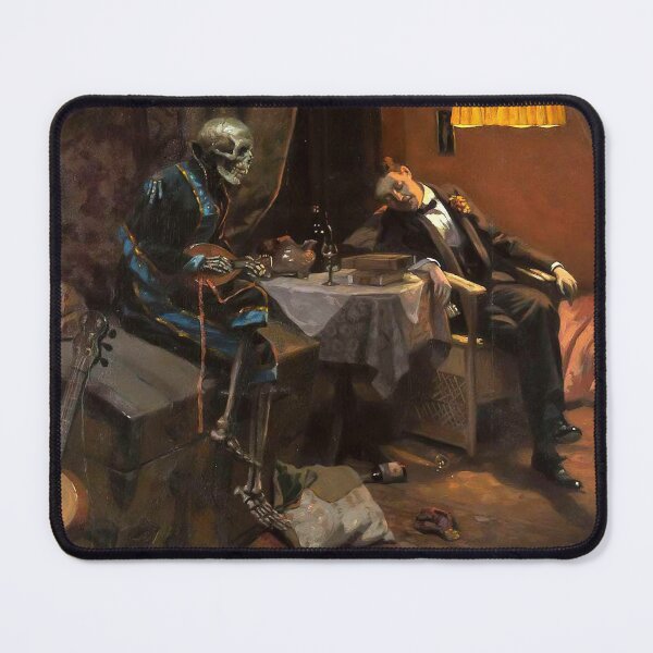 Item preview, The Drinker (Sweet Song of Death), 1910 by Erich Plontke designed and sold by Gabriel S.