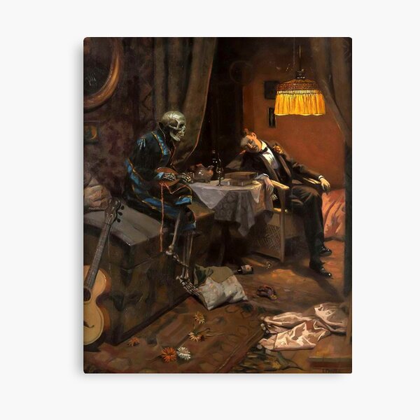 Item preview, The Drinker (Sweet Song of Death), 1910 by Erich Plontke designed and sold by Gabriel S.