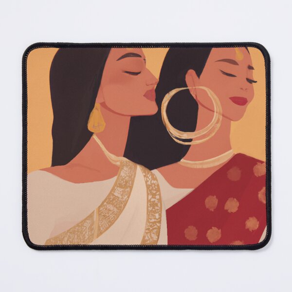 Item preview, The Two Women designed and sold by MangoLassiArt.