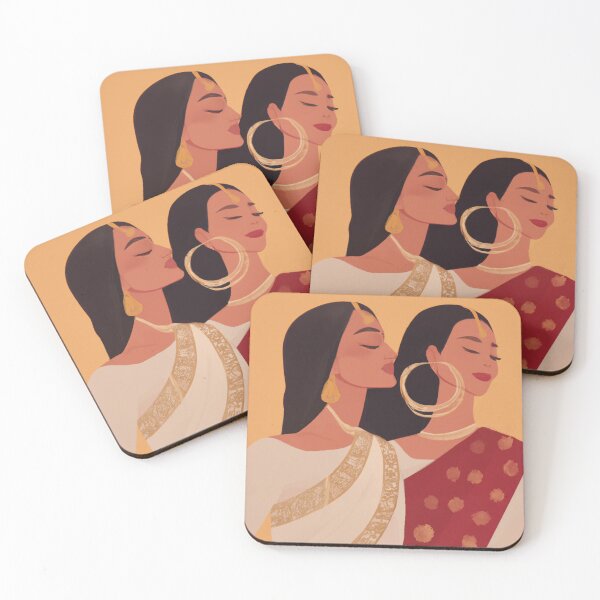 Item preview, The Two Women designed and sold by MangoLassiArt.