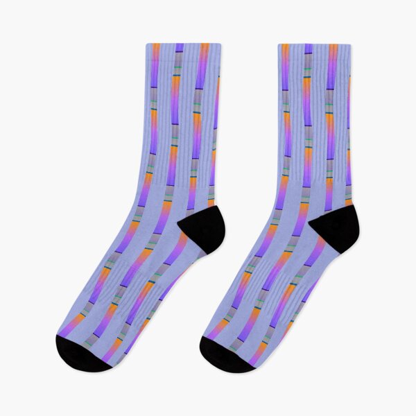Item preview, Modern blue violet lines pattern | Creative original geometric lines designed and sold by lausn.