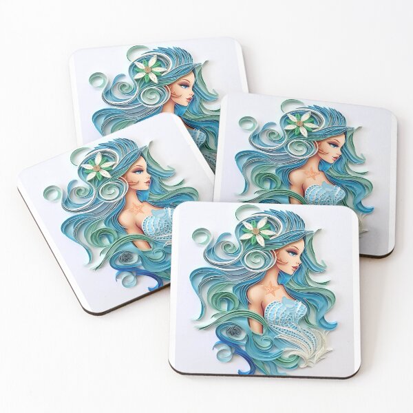 Item preview, Mermaid Magical Aqua designed and sold by AdiRemba.