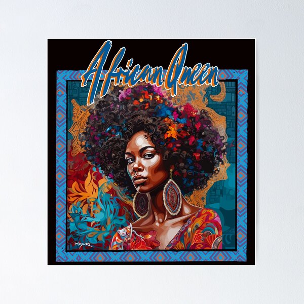 Item preview, AFRICAN QUEEN designed and sold by MAYUKIDESIGN.