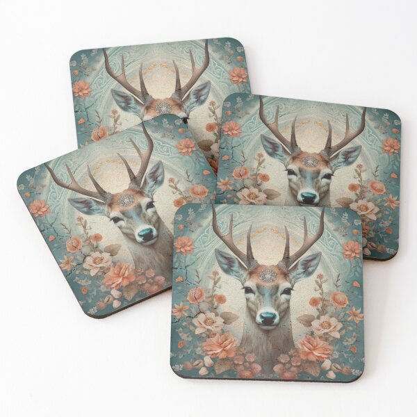 Item preview, Vintage Photo of Beautiful Deer designed and sold by Happy Mood Design.