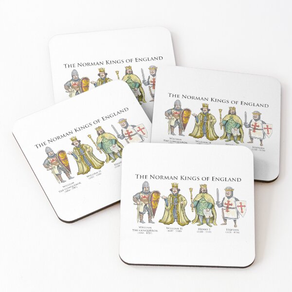 Item preview, The Norman Kings of England designed and sold by MacKaycartoons.