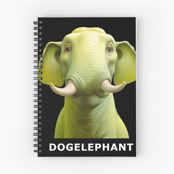 Item preview, Dogelephant: A Harmonious Blend of Dog and Elephant designed and sold by FunnyDesignsArt.