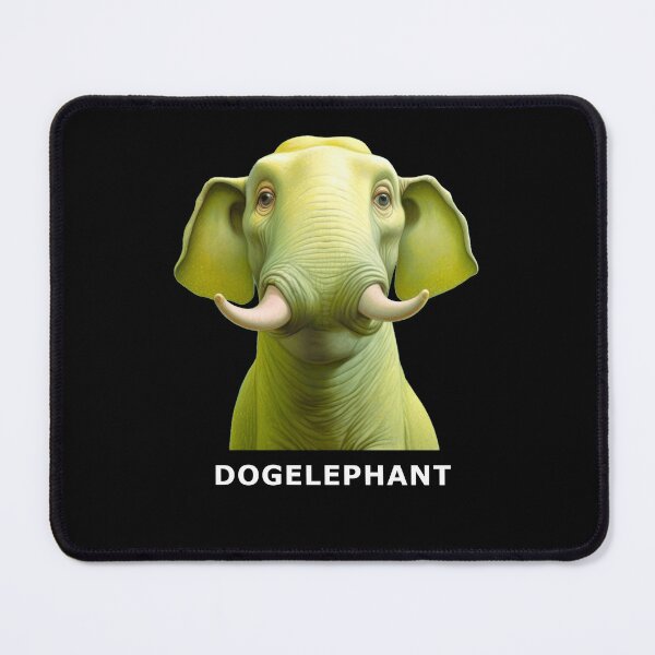 Item preview, Dogelephant: A Harmonious Blend of Dog and Elephant designed and sold by FunnyDesignsArt.