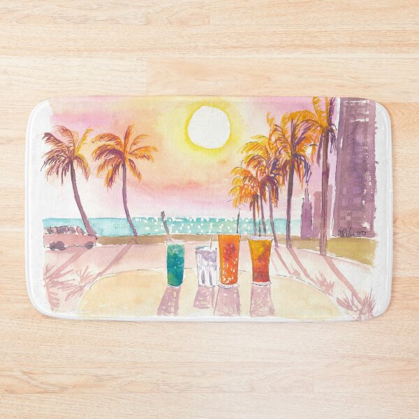 Item preview, Cocktails at the Waterfront in Miami Beach Florida designed and sold by artshop77.