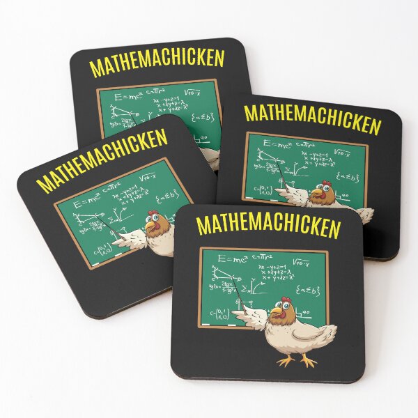 Item preview, Mathemachicken Math Chicken Mathematics designed and sold by MooonTees.