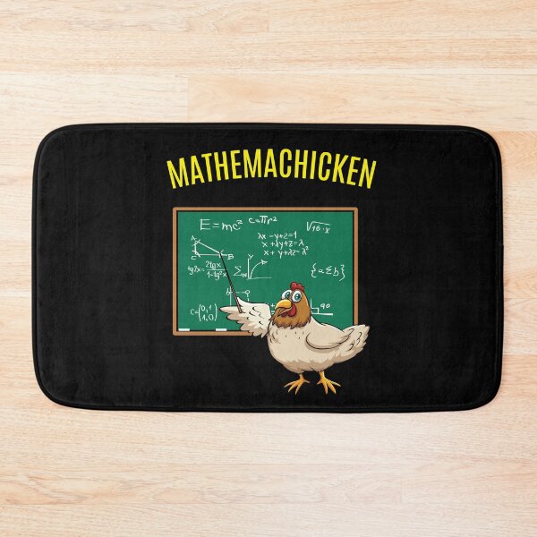 Item preview, Mathemachicken Math Chicken Mathematics designed and sold by MooonTees.