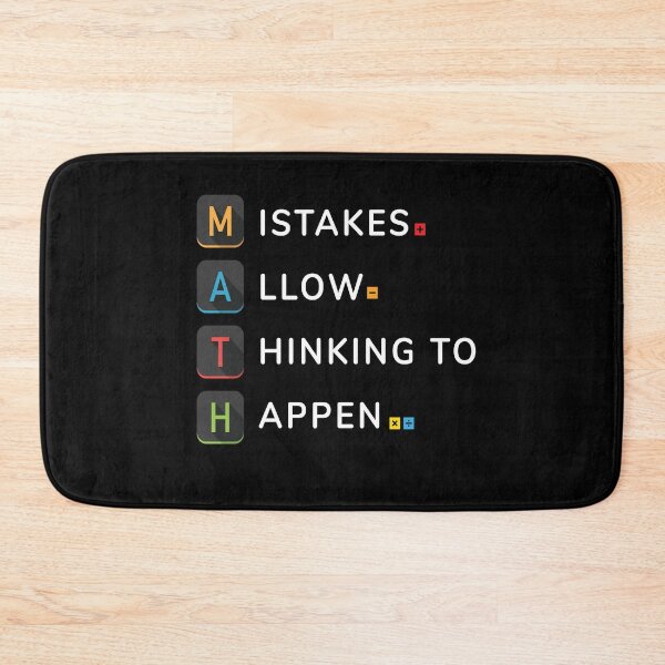 Item preview, Math Math School Mathematics designed and sold by MooonTees.