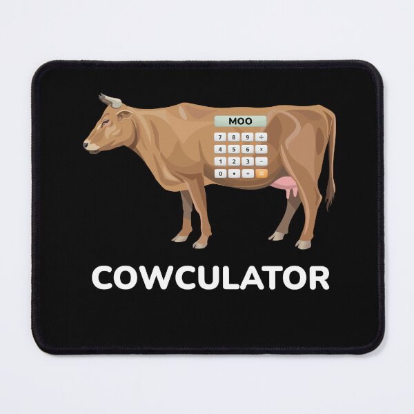 Item preview, Cowculator Calculator Cow Cows Math designed and sold by MooonTees.
