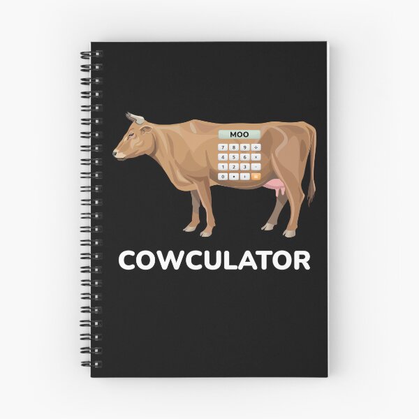 Item preview, Cowculator Calculator Cow Cows Math designed and sold by MooonTees.
