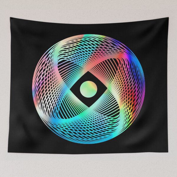 Item preview, Funky Creative Hypnotic geometric art. designed and sold by paulo silveira.