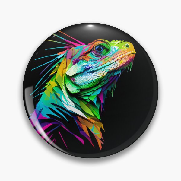 Item preview, Trippy Iguana designed and sold by TrippeyDuke.