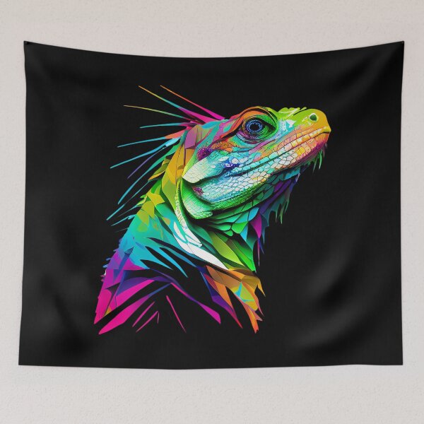 Item preview, Trippy Iguana designed and sold by TrippeyDuke.