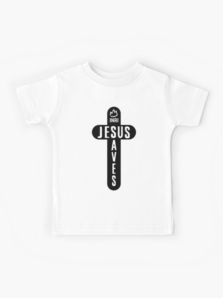 Saved INRI Christian T shirt Saved INRI Christian T shirt