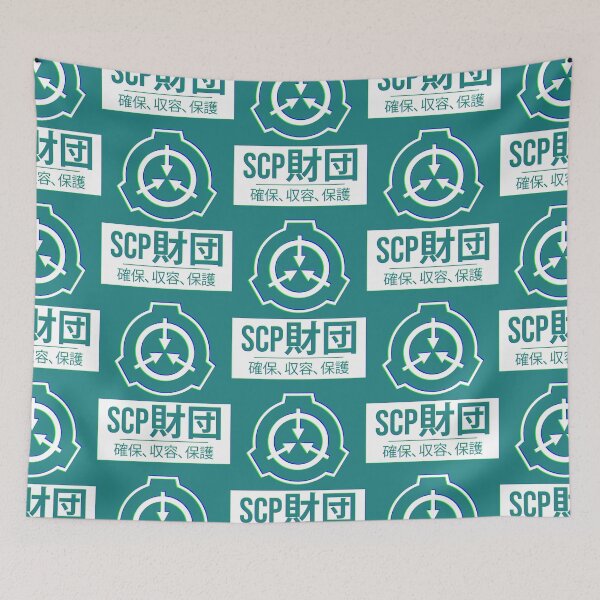 Item preview, Aesthetic Japanese SCP Foundation Logo designed and sold by BuckleyKash.