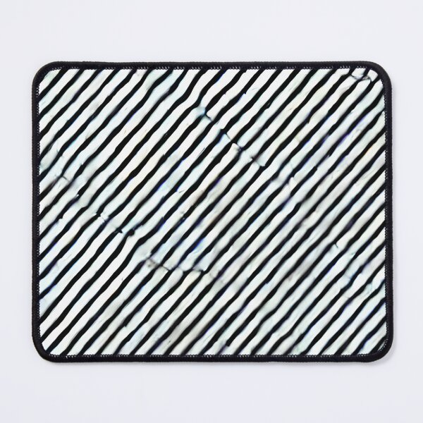 Item preview, Small Diagonal Black Imperfect Stripes - Seamless Pattern designed and sold by Chubuter.