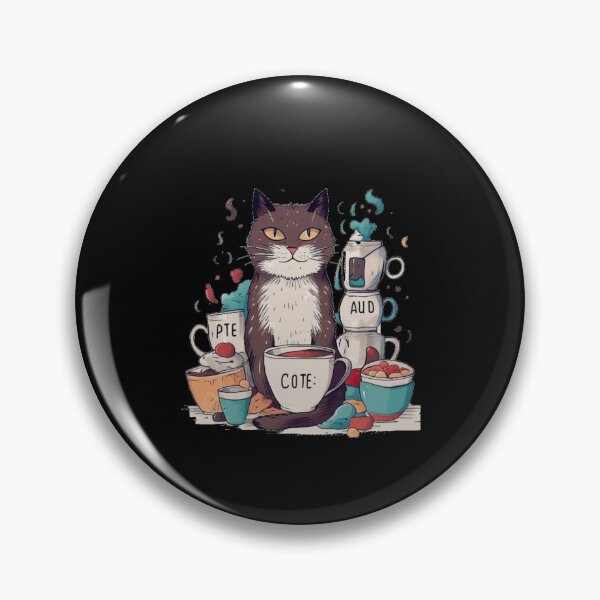 Item preview, All I Need: Coffee and My Cat - The Ultimate Comfort Duo designed and sold by FunnyDesignsArt.
